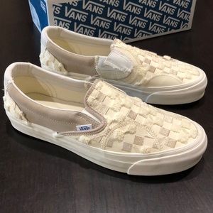 vans slip on bricolage